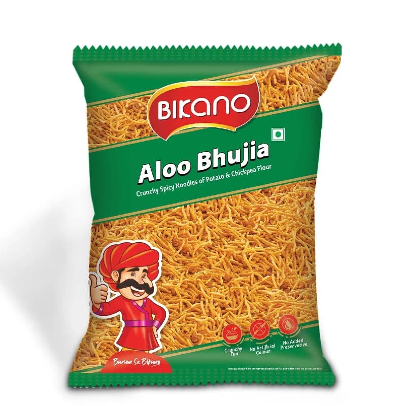 Buy Bikano Aloo Bhujia Online - OLRAA Indian Snacks
