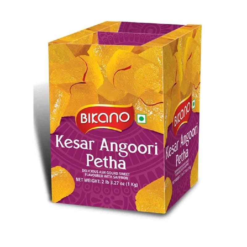 Buy Bikano Kesar Angoori Petha Online - OLRAA Indian Snacks