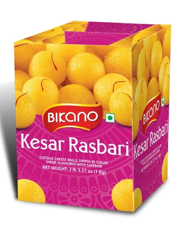 Buy Bikano Kesar Rasbhari Online - OLRAA Indian Snacks