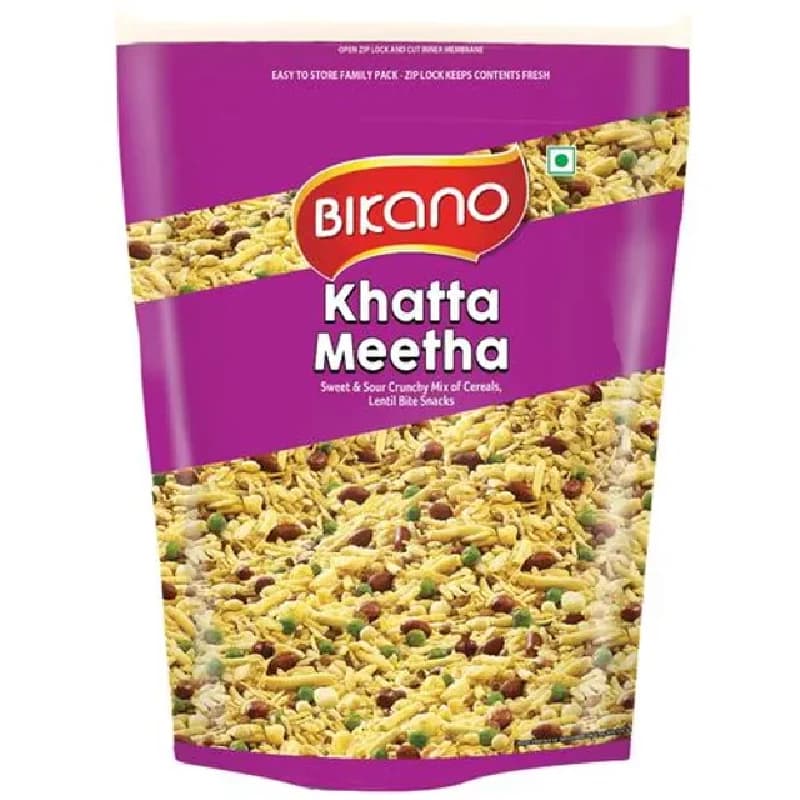 Buy Bikano Khatta Meetha Mixture Online - OLRAA Indian Snacks