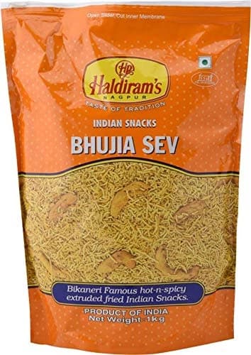 Buy Haldiram's Namkeen Bhujia Sev Online - OLRAA Indian Snacks