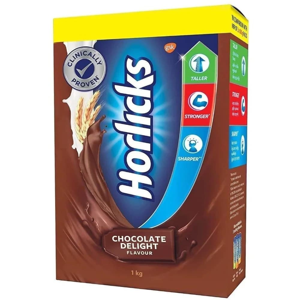 Buy Horlicks Chocolate Delight Flavour Online - OLRAA Indian Snacks