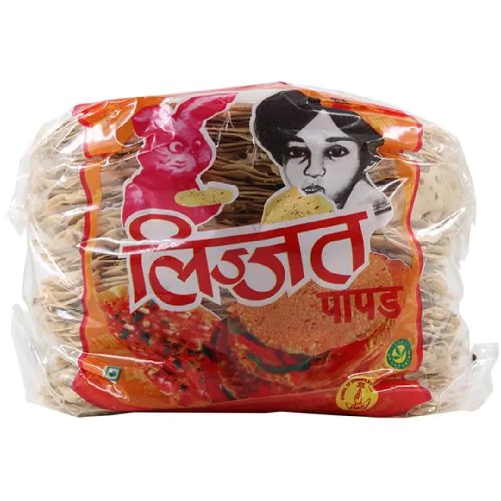 Buy Lijjat Papad Punjabi Masala Online - OLRAA Indian Snacks