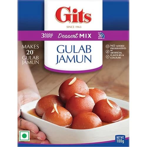 Buy Gits Dessert Mix Gulab Jamun Online - OLRAA Indian Snacks