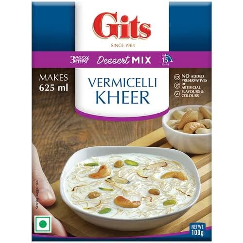 Buy Gits Dessert Mix Vermicelli Kheer Online - OLRAA Indian Snacks