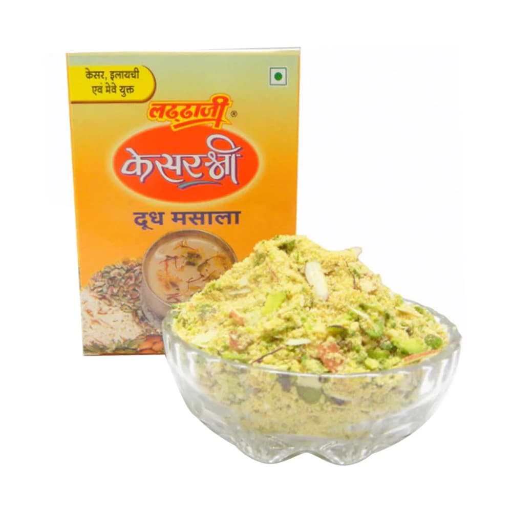 Buy Laddhaji Milk Masala Kesarshri Online - OLRAA Indian Snacks