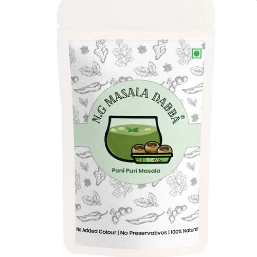 Buy N.G Masala Dabba Pani Puri Masala Online - OLRAA Indian Snacks