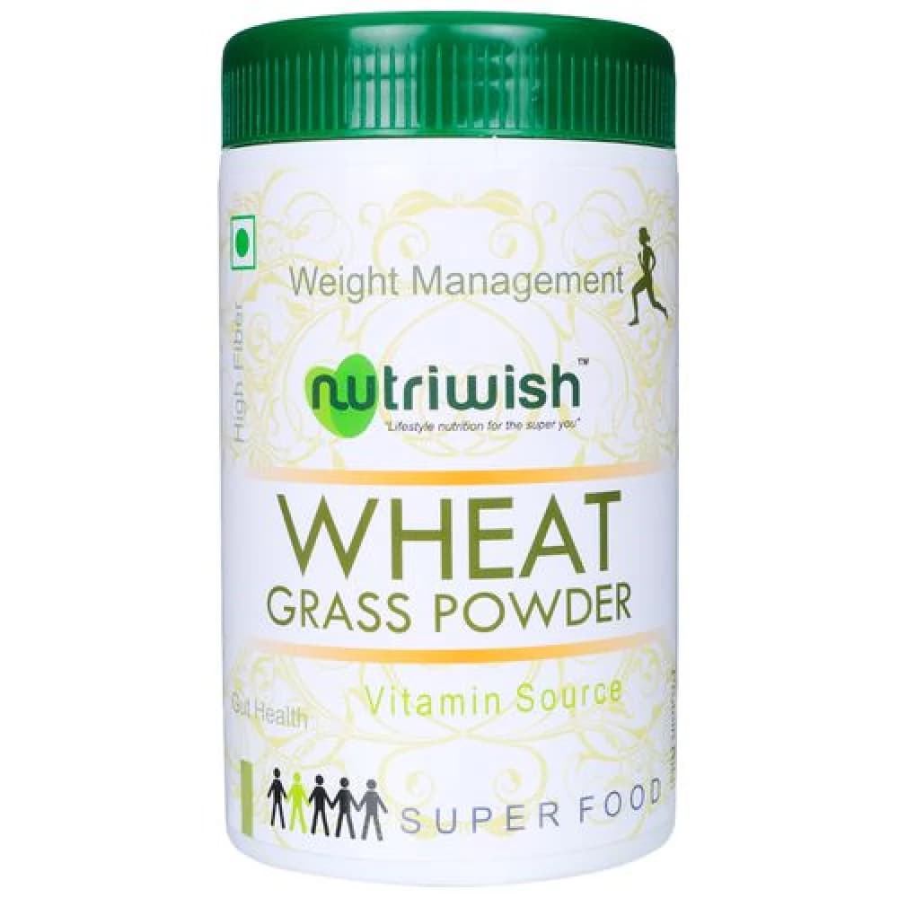 Buy Nutriwish Wheat Grass Powder Online - OLRAA Indian Snacks
