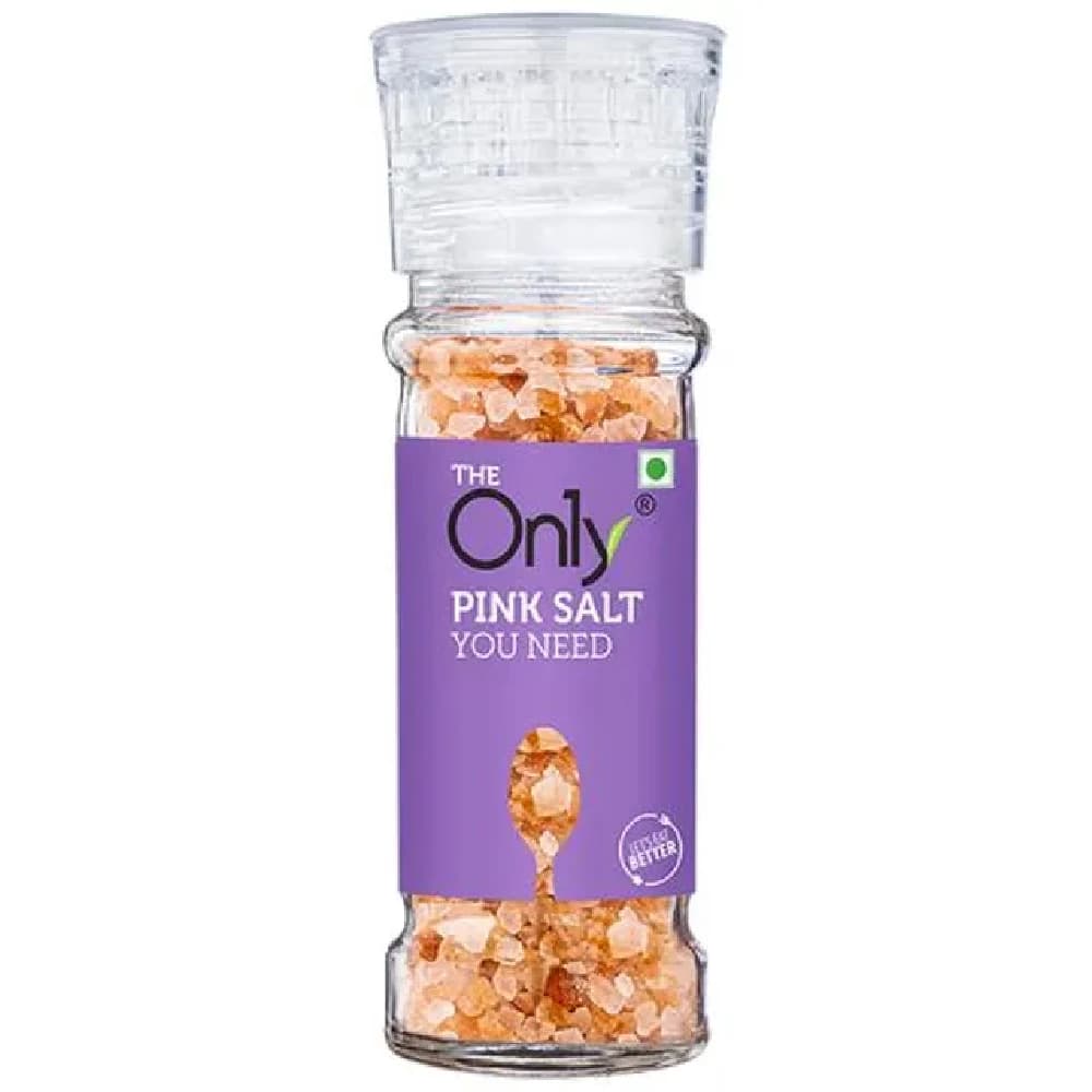 Buy The On1y Pink Salt Grinder Online - OLRAA Indian Snacks