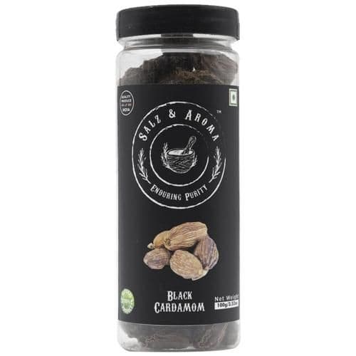 Buy Salz & Aroma Black Cardamom Online - OLRAA Indian Snacks