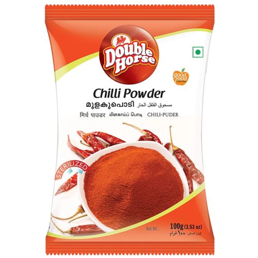 Buy Double Horse Chilly Powder Online - OLRAA Indian Snacks