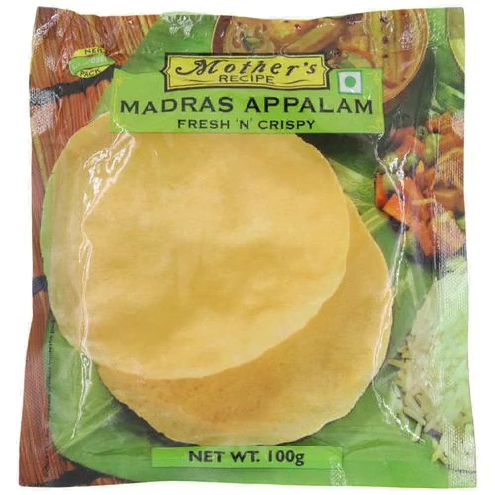 Buy Mother's Recipe Appalam Online - OLRAA Indian Snacks