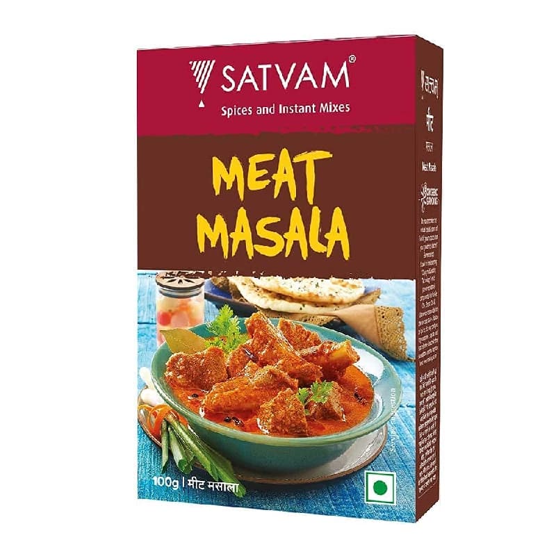 Buy Satvam Meat Masala Online - OLRAA Indian Snacks