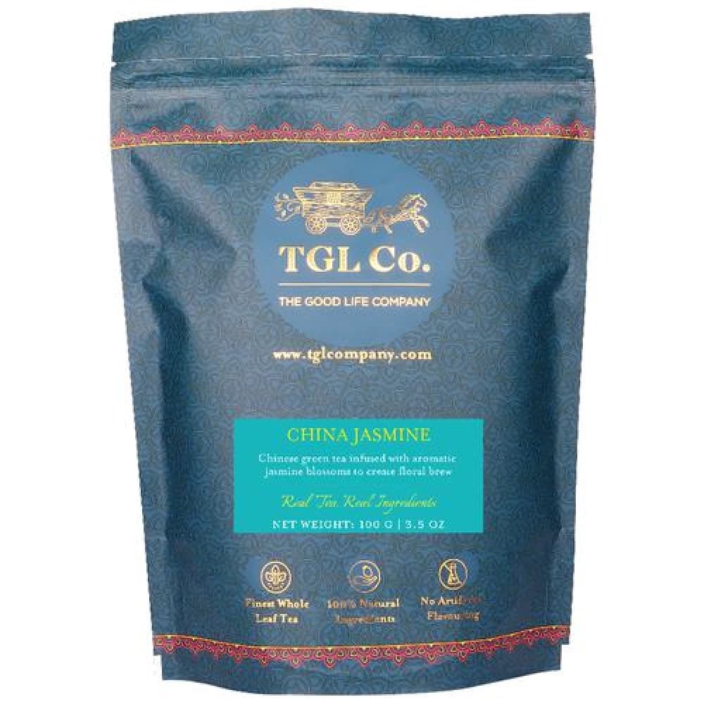 Buy TGL Co. Jasmine Green Tea Online - OLRAA Indian Snacks
