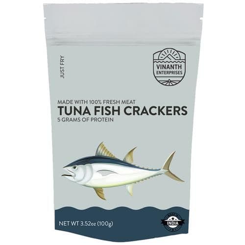 Buy Vinanth Tuna Fish Crackers Online - OLRAA Indian Snacks