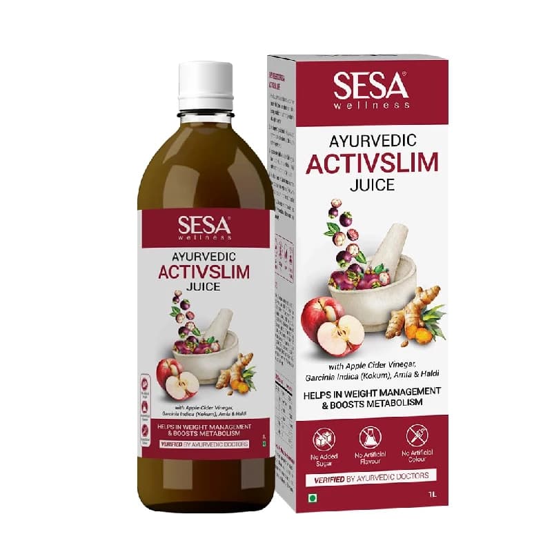 Buy Sesa Ayurvedic Activslim Juice Online - OLRAA Indian Snacks