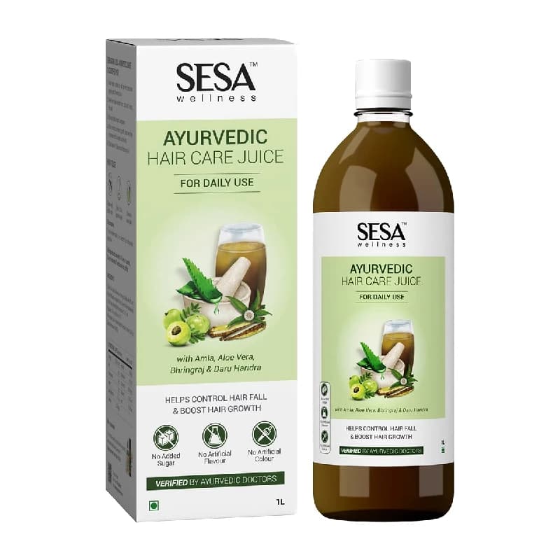 Buy Sesa Ayurvedic Hair Care Juice Online - OLRAA Indian Snacks