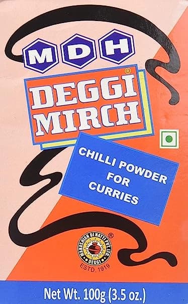 Buy MDH Deggi Chilli Online - OLRAA Indian Snacks