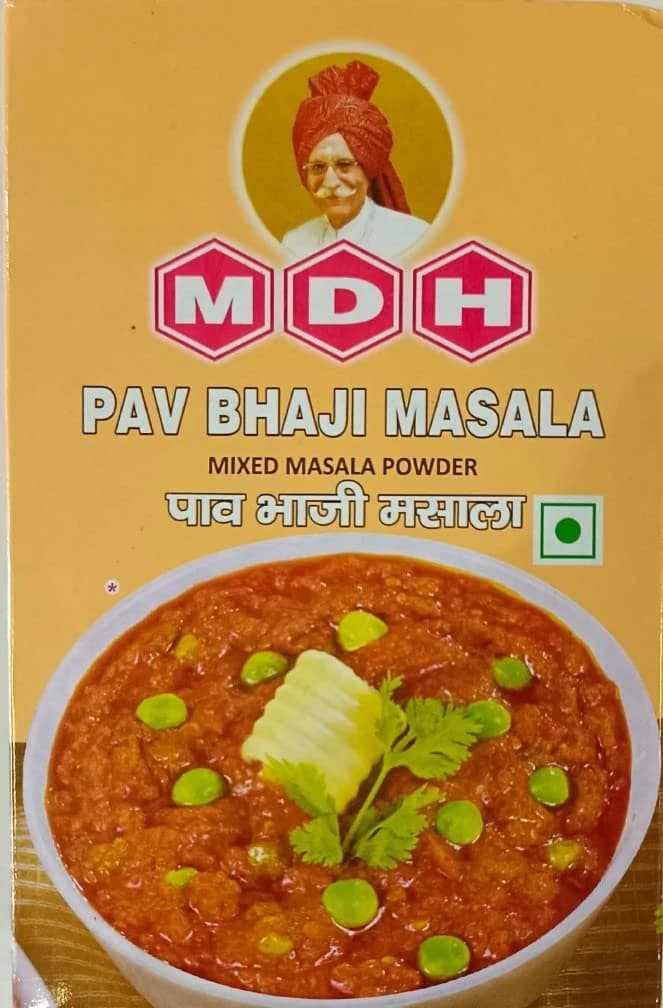 Buy MDH Pav Bhaji Masala Online - OLRAA Indian Snacks