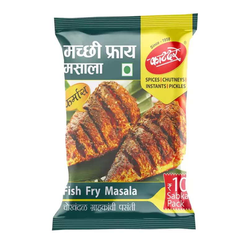 Buy Katdare Fish Fry Masala Online - OLRAA Indian Snacks