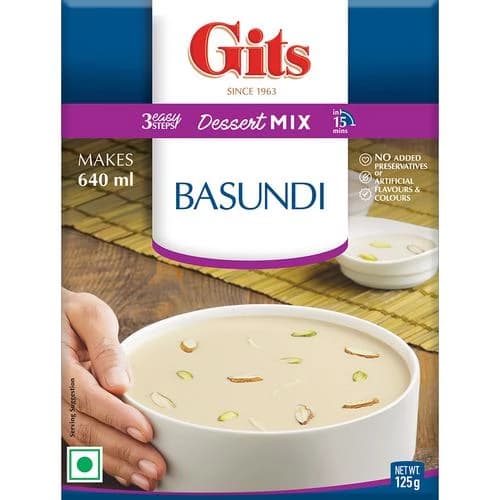Buy Gits Dessert Mix Basundi Online - OLRAA Indian Snacks