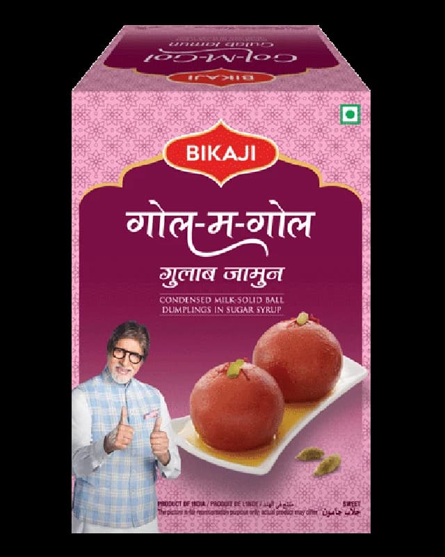 Buy Bikaji Gol M Gol Gulab Jamun Online - OLRAA Indian Snacks