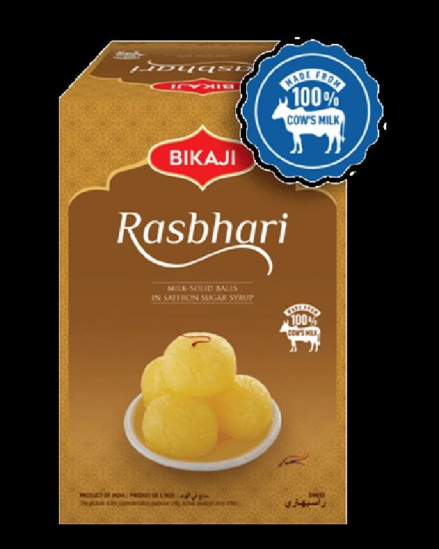 Buy Bikaji Rasbhari Online - OLRAA Indian Snacks