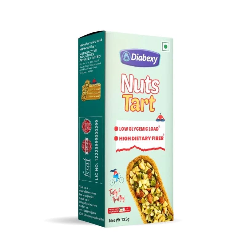 Buy Diabexy Nuts Tart Online - OLRAA Indian Snacks