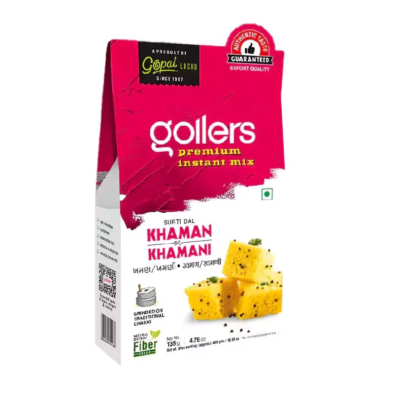 Buy Gollers Khaman Or Khamani Online - OLRAA Indian Snacks
