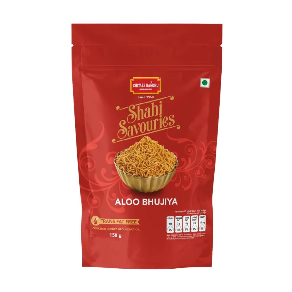 Buy Chitale Bandhu Aloo Bhujiya Online - OLRAA Indian Snacks