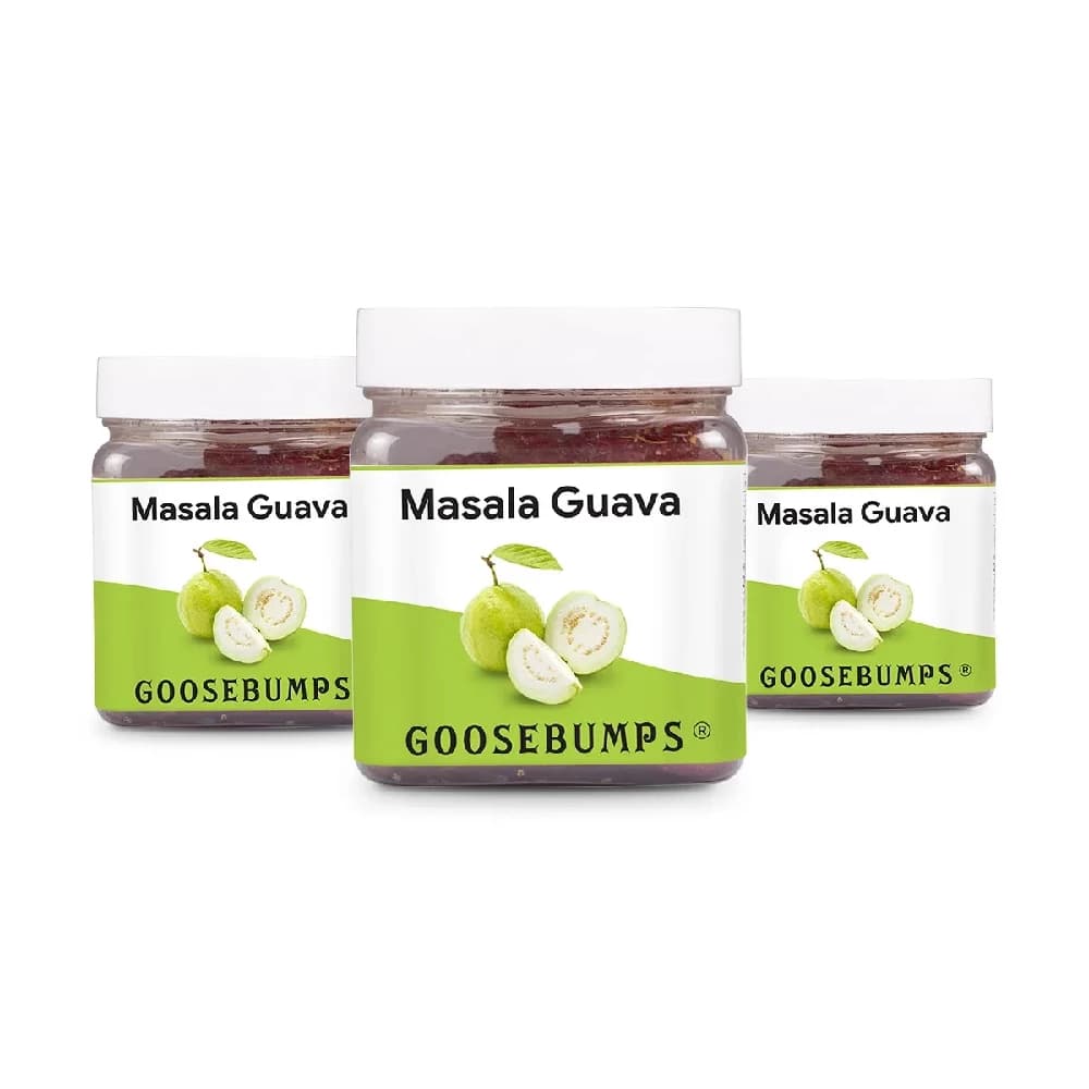 Buy Goosebumps Pickles Masala Guava Online - OLRAA Indian Snacks