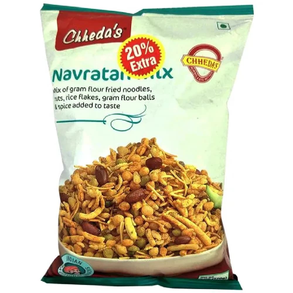 Buy Chhedas Navratan Mix Online - OLRAA Indian Snacks