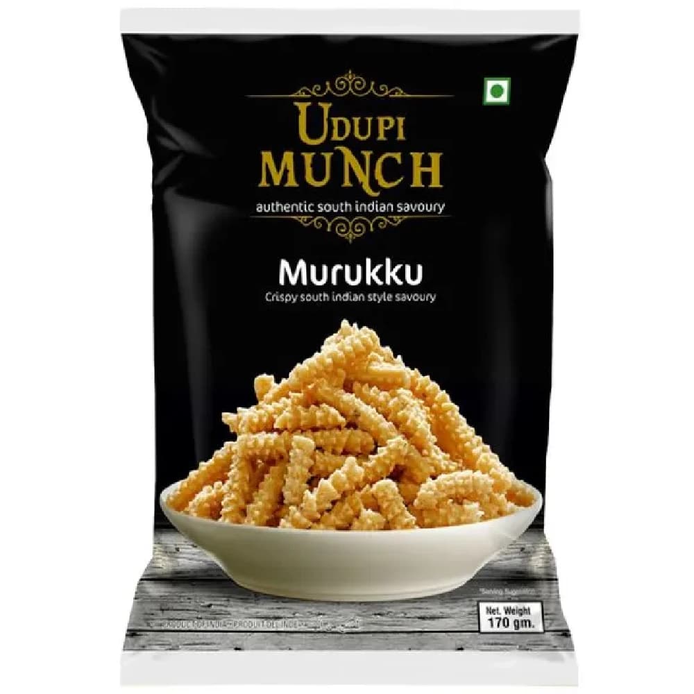Buy Chhedas Udupi Munch Sada Murukku Online - OLRAA Indian Snacks