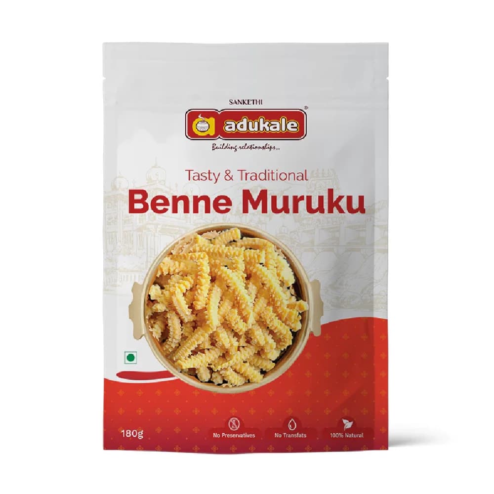 Buy Adukale Benne Muruku Online - OLRAA Indian Snacks