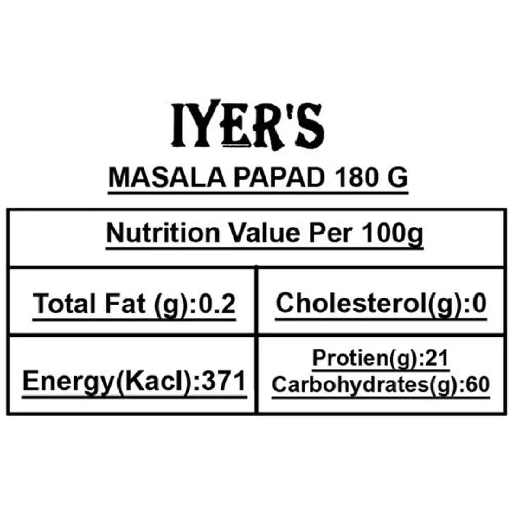 Iyers Papad Punjabi Masala thumbnail 3