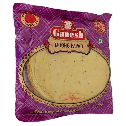 Buy Ganesh Moong Papad Online - OLRAA Indian Snacks