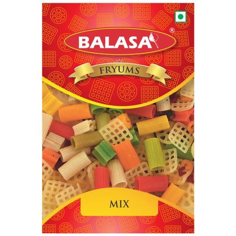 Buy BALASA Mixed Fryum Crispy Online - OLRAA Indian Snacks