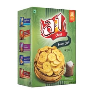 Buy A1 Chips Banana Crisps (Thick) Online - OLRAA Indian Snacks