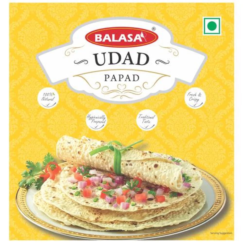 Buy BALASA Papad Udad Online - OLRAA Indian Snacks