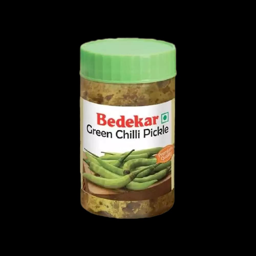 Buy Bedekar Green Chilli Pickle Online - OLRAA Indian Snacks