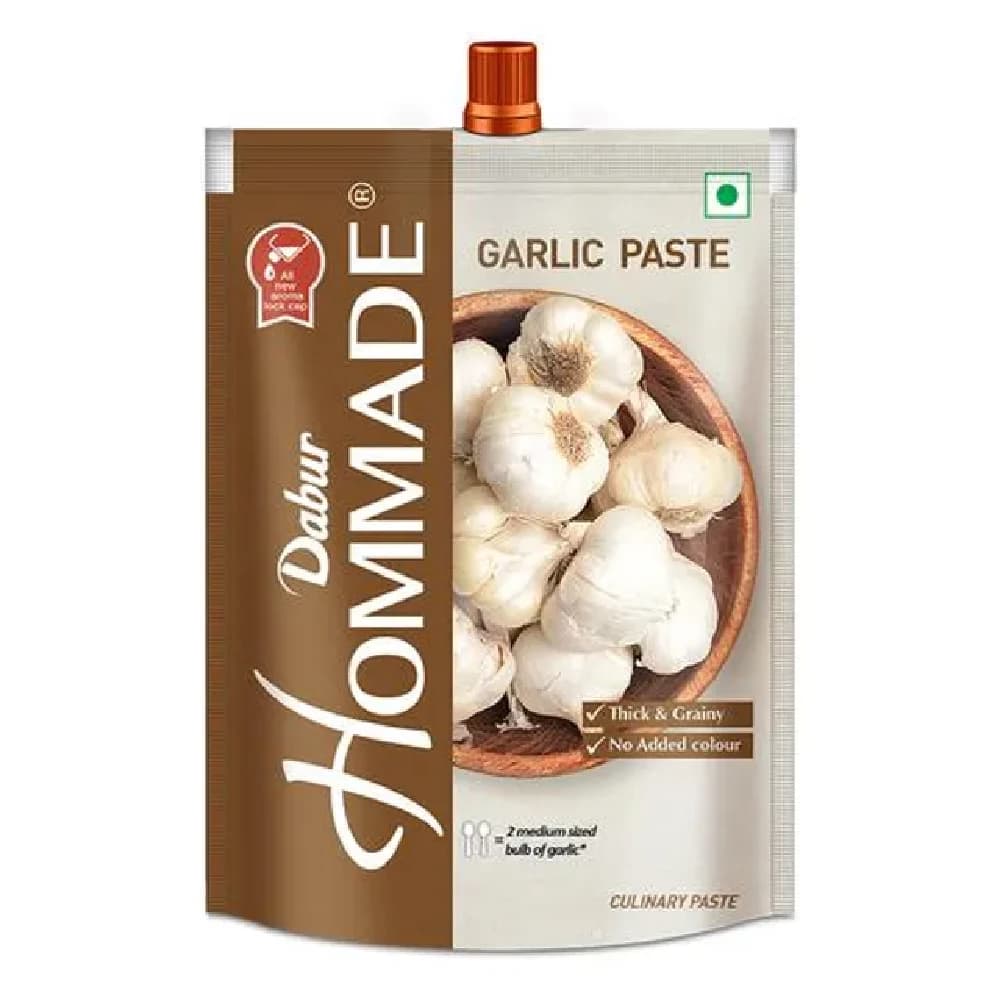 Buy Dabur Hommade Garlic Paste Online - OLRAA Indian Snacks
