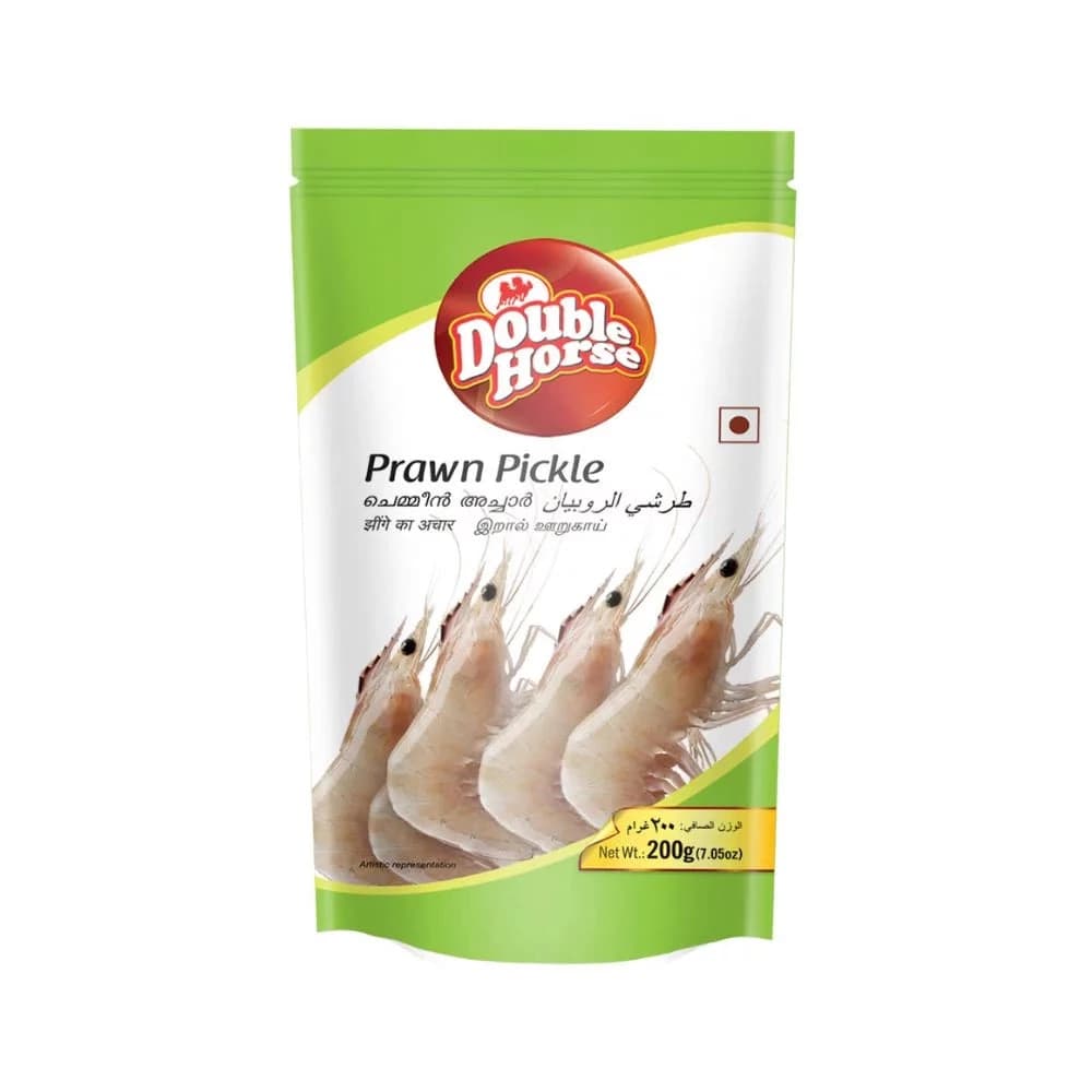 Buy Double Horse Prawn Pickle Online - OLRAA Indian Snacks