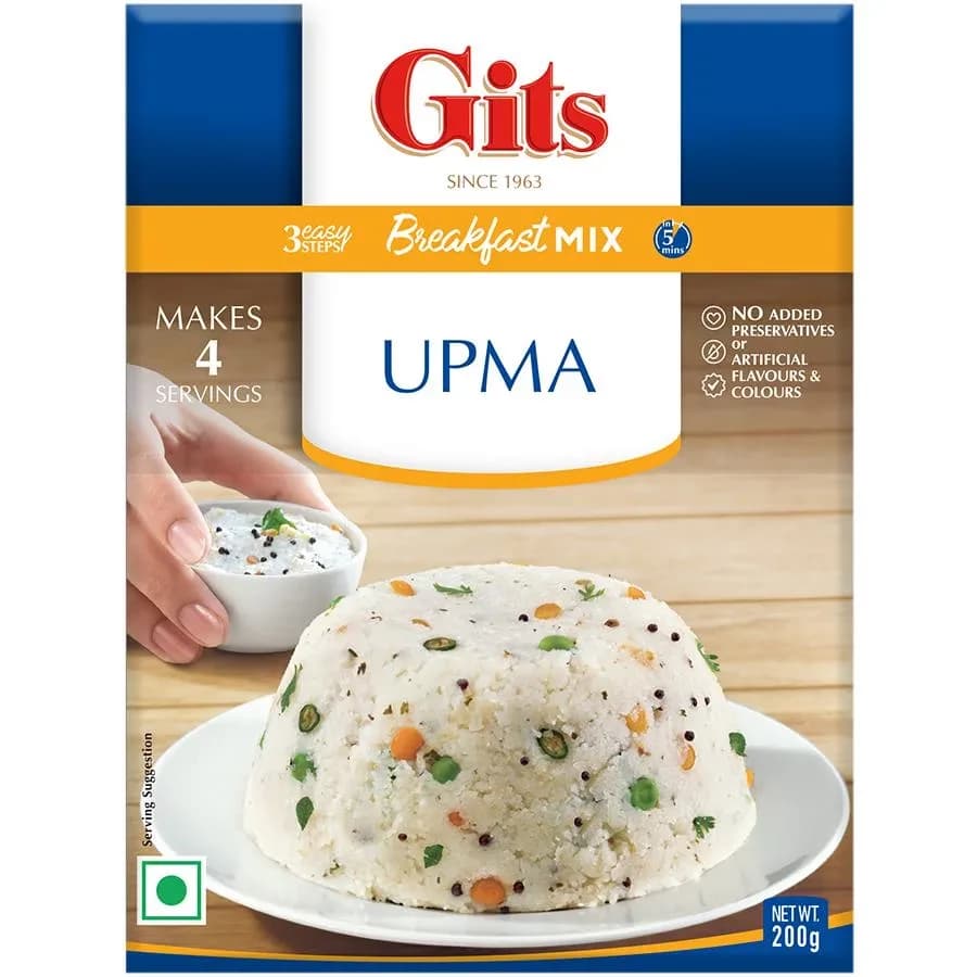 Buy Gits Upma Breakfast Mix Online - OLRAA Indian Snacks