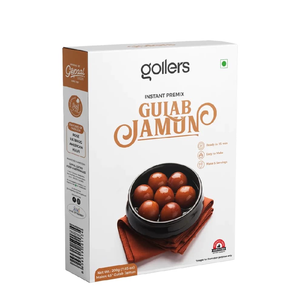 Buy Gollers Gulab Jamun Mix Online - OLRAA Indian Snacks