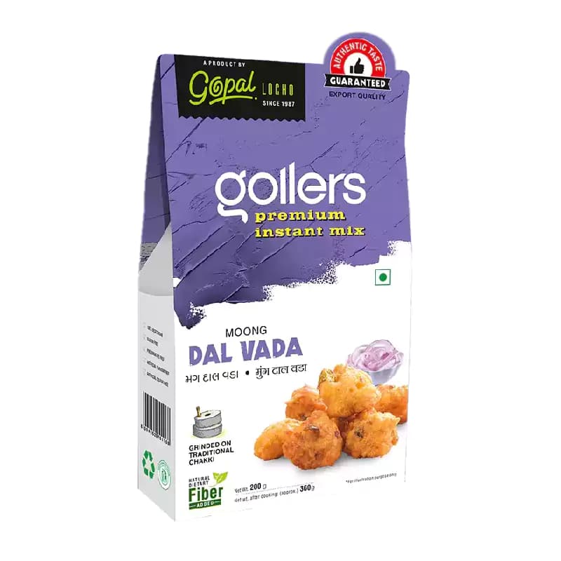 Buy Gollers Moong Dal Vada Online - OLRAA Indian Snacks