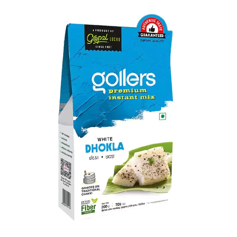 Buy Gollers White Dhokla Online - OLRAA Indian Snacks