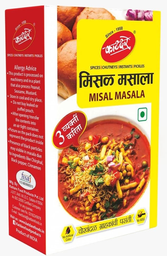 Buy Katdare Misal Masala Online - OLRAA Indian Snacks