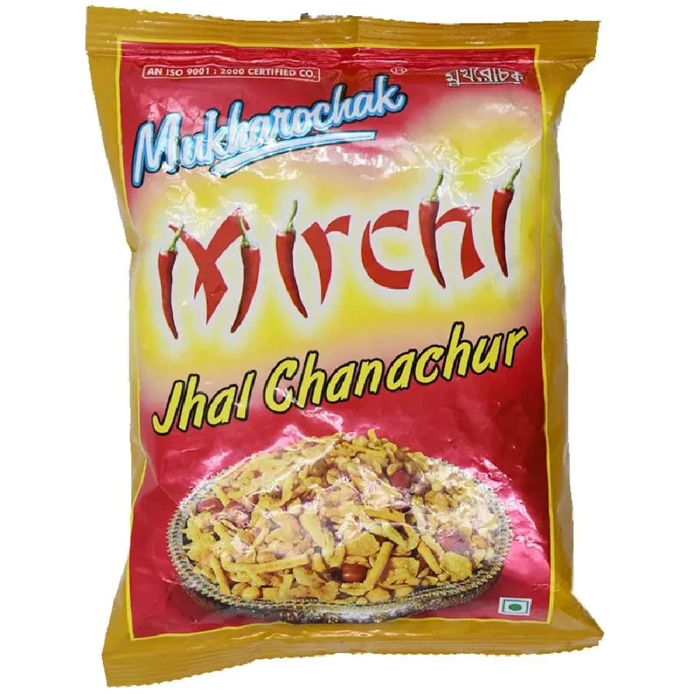 Buy Mukharochak Mirchi Jhal Chanachur Online - OLRAA Indian Snacks