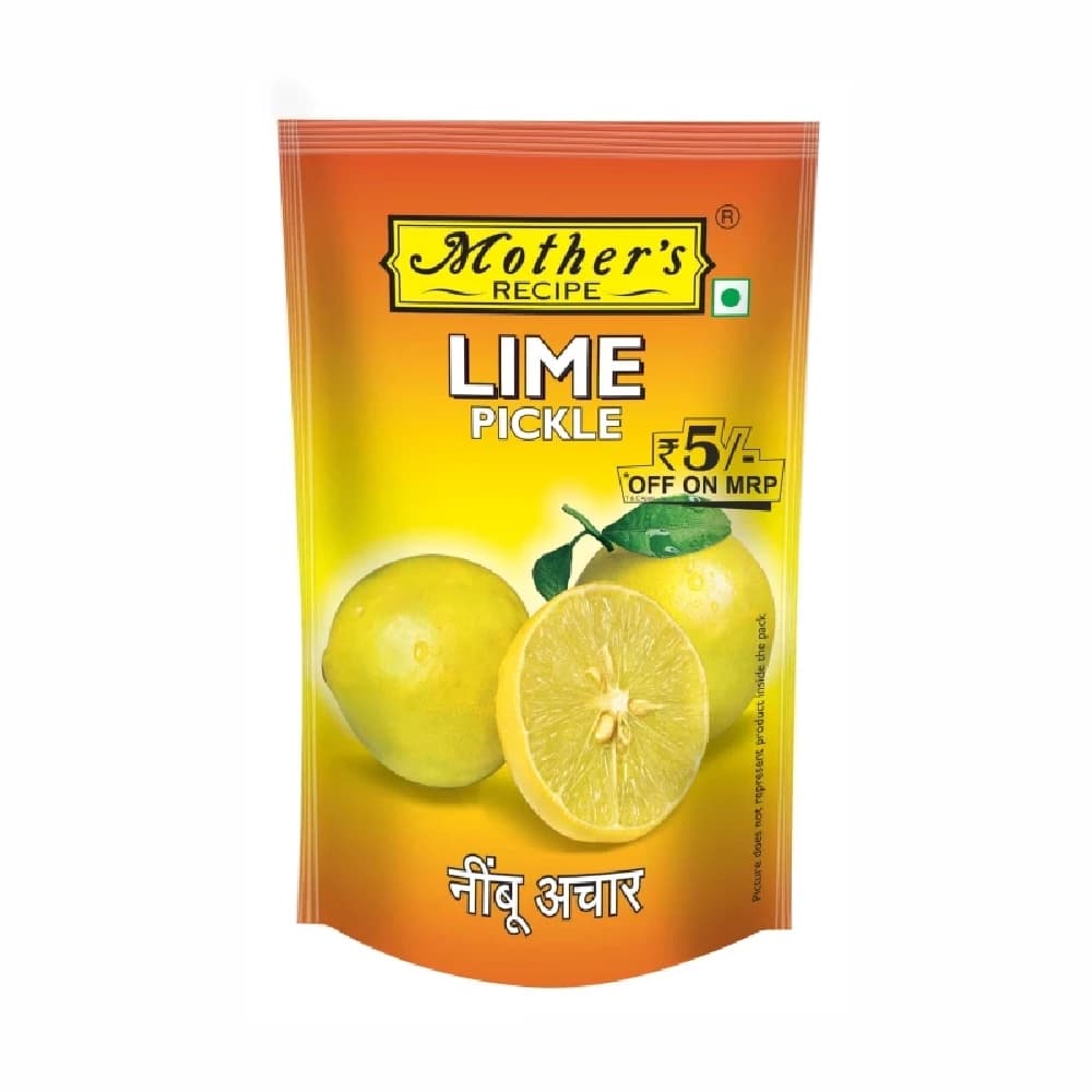 Buy Mother's Recipe Lime Pickle Online - OLRAA Indian Snacks