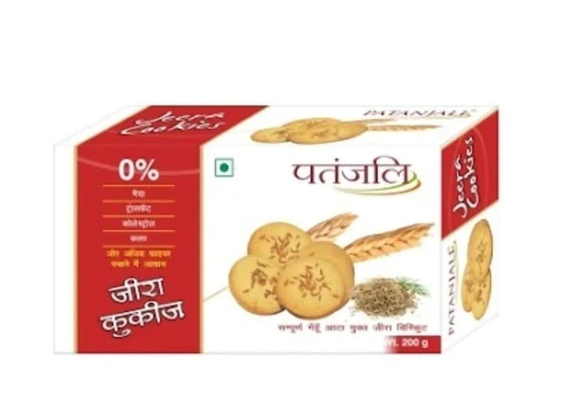 Buy Patanjali Jeera Cookies Online - OLRAA Indian Snacks